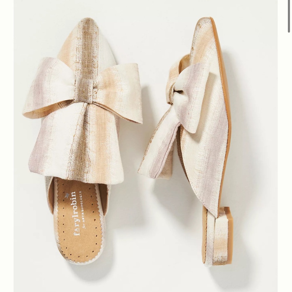LAST CHANCE FARYL ROBIN Anthropologie ONLINE EXCLUSIVE SOLD OUT mules size 7 37